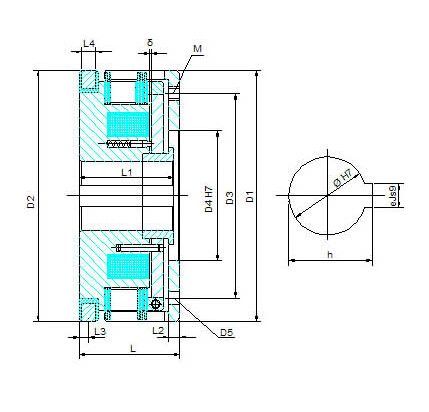 干式多片電磁離合器工作原理結(jié)構(gòu)圖 干式多片電磁離合器工作原理結(jié)構(gòu)圖